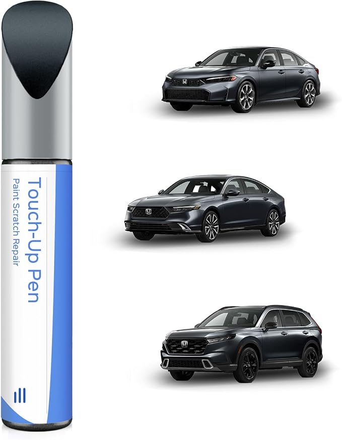 NH-904M Meteorite Gray Metallic Touch Up Paint Compatible with Honda Exact Match Chips and Nicks Touch Up