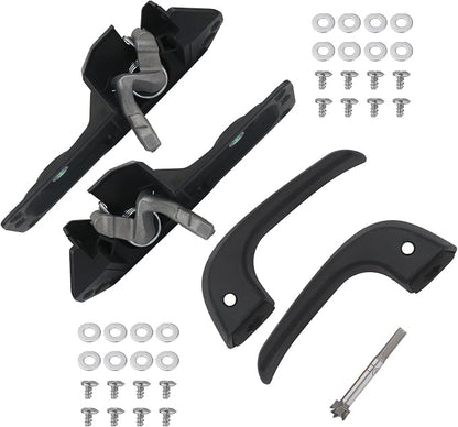 APPERFiT Interior Door Handle Repair Kit (Pair) Compatible with 2007-2014 Chevy Silverado GMC Sierra 1500/2500 HD / 3500 HD Replaces 20833606 20871488 20833602 20871483