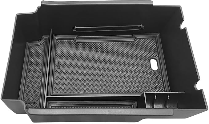 Compatible with Subaru Crosstrek Impreza 2024 2025 Center Console Armrest Storage Box ABS Tray Insert Organizer Glove Pallet Phone Holder