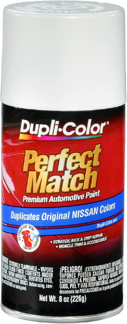 Dupli-Color Perfect Match Premium Automotive Paint, Cloud White, 8 oz