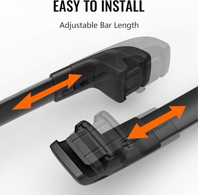 300lbs Lockable Roof Rack Cross Bars Fit for Subaru Crosstrek 2024 2025 2026 (Not for Wilderness), Aluminum Heavy Duty Roof Rails Crossbar for Rooftop Cargo Bars Luggage Bike Kayak Racks