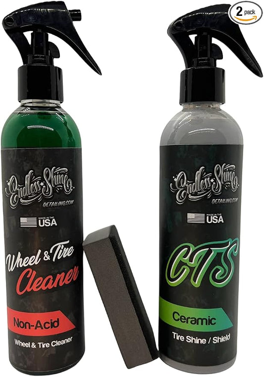 Endless Shine Detailing Ceramic Tire Shield Kit - CTS - Enhance and Protect Your Tires