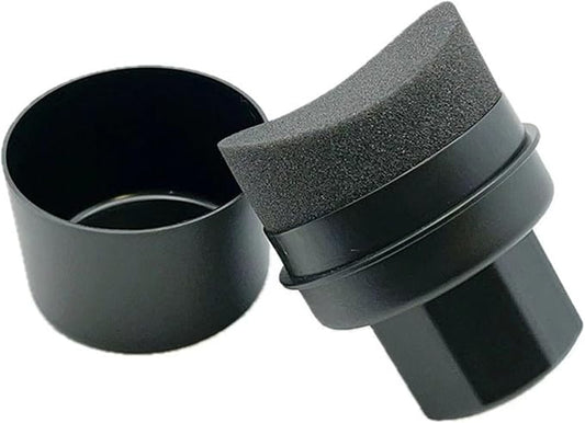 dPois Premium Tire Dressing Applicator for a Showroom Shine Foam Sponge with Lid Absorbs Product for Long-Lasting Black A One Size