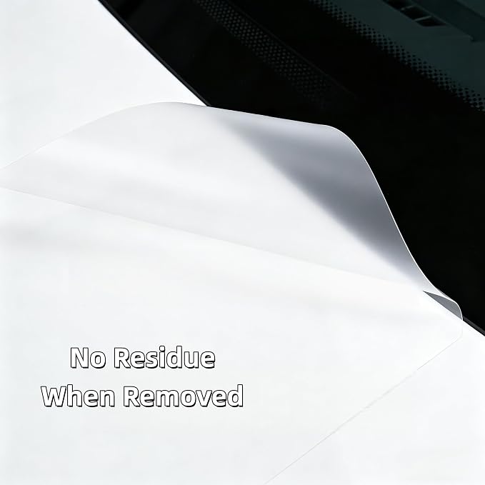 Matte Clear TPU Paint Protection Film, Heat Self-Healing & High Stretch Car PPF, 5ft x 5ft -Anti-Yellowing Scratch Resistant Wrap for Vehicle Body