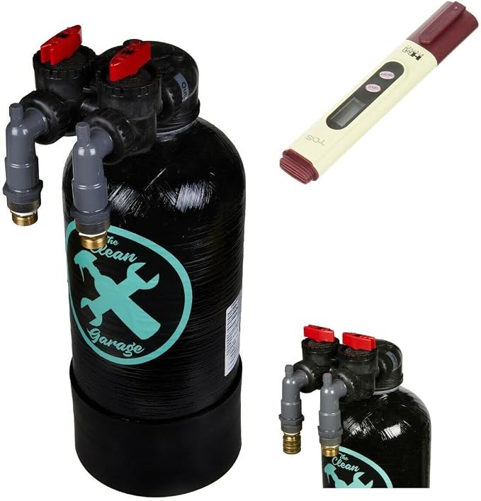 Clean Garage The Spot Free Car Wash System 50 | Deionized Water DI Rinse | Bypass Head and TDS Meter Included
