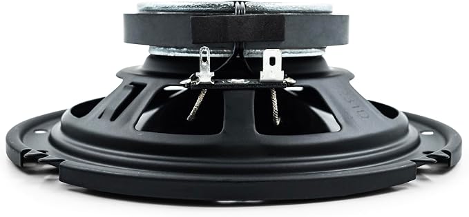 Kenwood KFC-1666R Road Series Car Speakers (Pair) - 6.5" 2-Way Car Coaxial Speakers, 300W, 4-Ohm Impedance, Cloth Woofer & Balanced Dome Tweeter, Heavy Duty Magnet Design