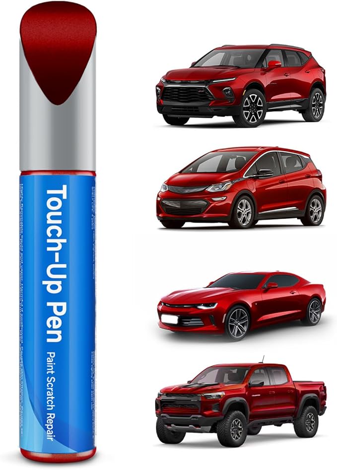 Touch Up Paint Compatible with Chevrolet Exact Match Touch Up Paint Car Scratch Repair (Crystal Red Tintcoat（GBE/WA505Q/89）)