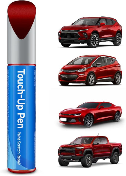 Touch Up Paint Compatible with Chevrolet Exact Match Touch Up Paint Car Scratch Repair (Crystal Red Tintcoat（GBE/WA505Q/89）)