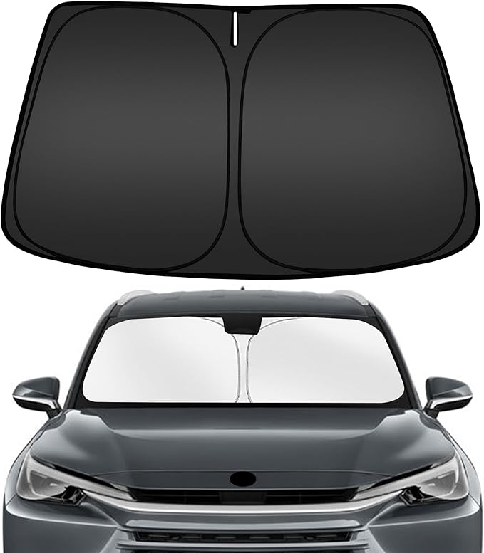 ARISMOTOR Windshield Sun Shade for L-EXUS TX TX350/500h/500h+ 2024-2026, Custom Fit Foldable Front Window Sunshade Sun Visor Protector, Block UV Rays Keep Your Car Cooler
