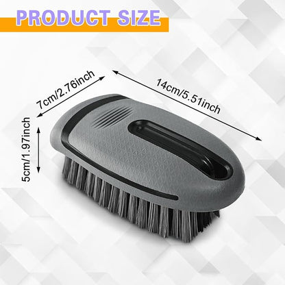 Carpet and Upholstery Cleaning Brush, Household Hard Bristle Brush, Car Plastic Gap Cleaning Brush, Universal Auto Detailing Brush for Car Interior Seat, Clothes and Sofa Cleaning