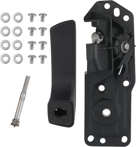 APPERFiT Interior Door Handle for Right Passenger Side Door Panel Compatible with 2007-2014 Chevy Chevrolet Silverado/GMC Sierra Truck 1500 2500 3500 Door Parts 20833602 20871483