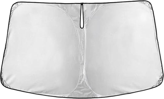 EcoNour Windshield Sunshade Compatible for Porsche 718 Boxster 2017-2021 2022 2023, Sun Visor for Front Windshield & Window Sun Shade Cover, UV Heat Blocker & Protector, Car Accessories