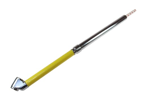 Coilhose Pneumatics PG2113 Service Tire Pressure Gauge, 10 - 130 PSI Range, Dual Foot Chuck