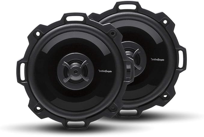 Rockford Fosgate P142 Punch 4" 2-Way Coaxial Full Range Speakers - Black (Pair)