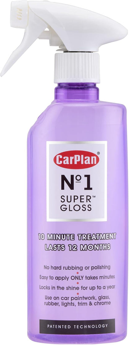 CarPlan No1 Super Gloss, 10 min to Apply Lasts 12 Months, 21 Fl Oz