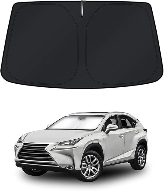 KUST Windshield Sun Shade for Lexus RX 350/350h 300 450/450h 2010-2015 Accessories Sunshade Window Sun Visor Protector Foldable Blocks UV Rays Keep Your Car Cooler