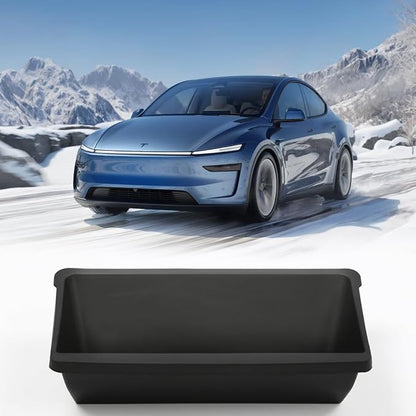 GEEDAR Under Seat Storage Box Organizer for Tesla Model Y 2025 2026 Refresh (Juniper), New Model Y 2025 2026 Hidden Storage Box, Washable Underseat Organizer Fit Tesla Model Y 2025 Accessories