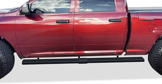 APS Wheel to Wheel Running Boards 6 inches Compatible with Ram 1500 2009-2018 Crew Cab 6.5ft Bed & Ram 2500 3500 2010-2026 Stainless Steel (Nerf Bars Side Steps Side Bars)