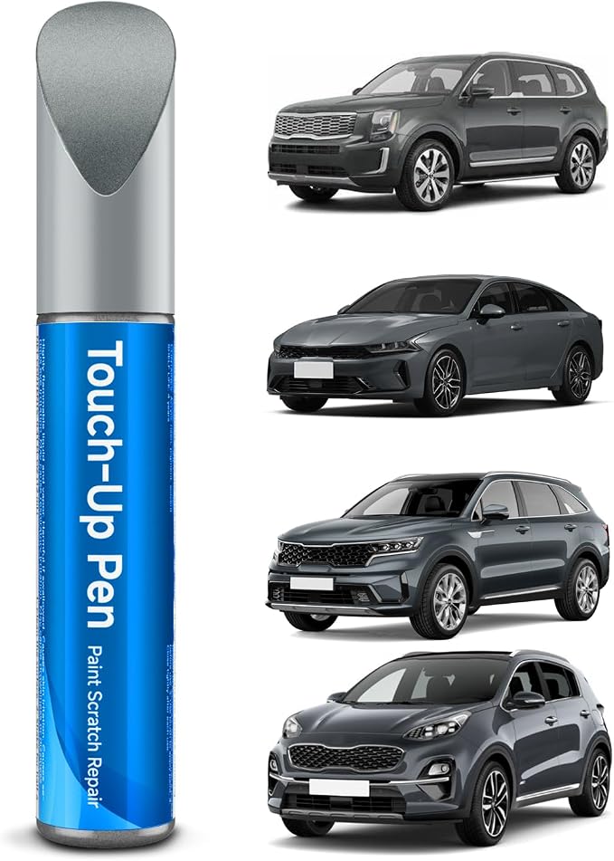 Wolf Gray(C7S) Touch Up Paint Compatible with Kia Exact Match Touch Up Paint Car Scratch Repair