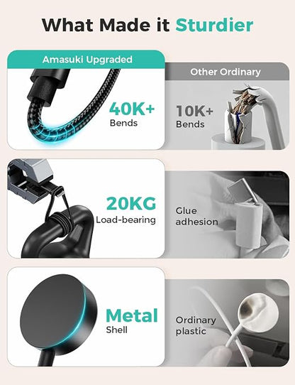Travel Essentials,3 in 2 USB C Cable for Apple Watch Charger,iPhone Charger,Multi Charging Cable,Cruise Vacation Camping Portable for iWatch Series 11-2/Ultra/SE & iPhone 17-12,Car,Black-6FT