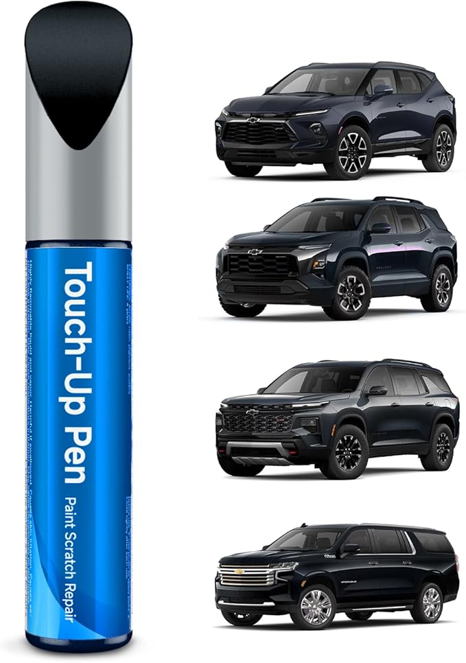 GLU/WA328E Midnight Blue Metallic Touch Up Paint Compatible with Chevrolet GMC Buick Cadillac Exact Match Touch Up Paint Car Scratch Repair