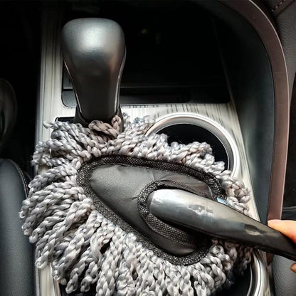IPELY Super Soft Microfiber Car Dash Duster Brush for Car Cleaning Home Kitchen Computer Cleaning Brush Dusting Tool