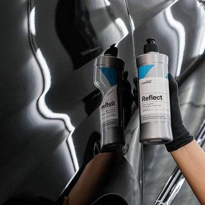 CARPRO Reflect High Gloss Finishing Polish - Reflective & Glossy Finish Without Durable Fillers, Silicones, Waxes, Polymers, or Teflon - Body Shop Safe, No Dusting. Rotary & Dual Action - 250ml (8oz)