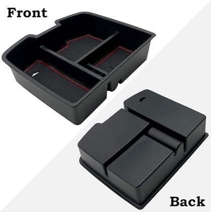 fit for Center Console Organizer Tray 2007-2014 GMC Sierra Chevy Silverado Tahoe Yukon Suburban - GM Vehicles Accessories Replaces 19166288