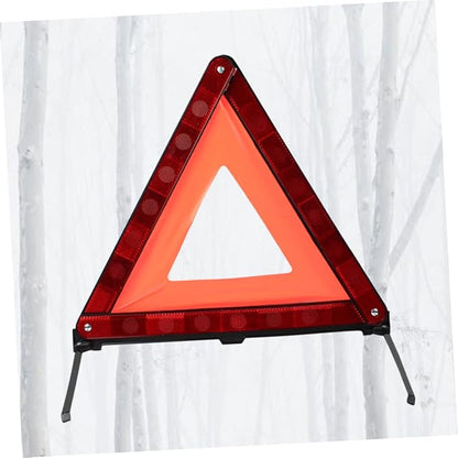 Automotive Warning Triangle Sign Roadside Hazard Kit Design for Trucks Suvs