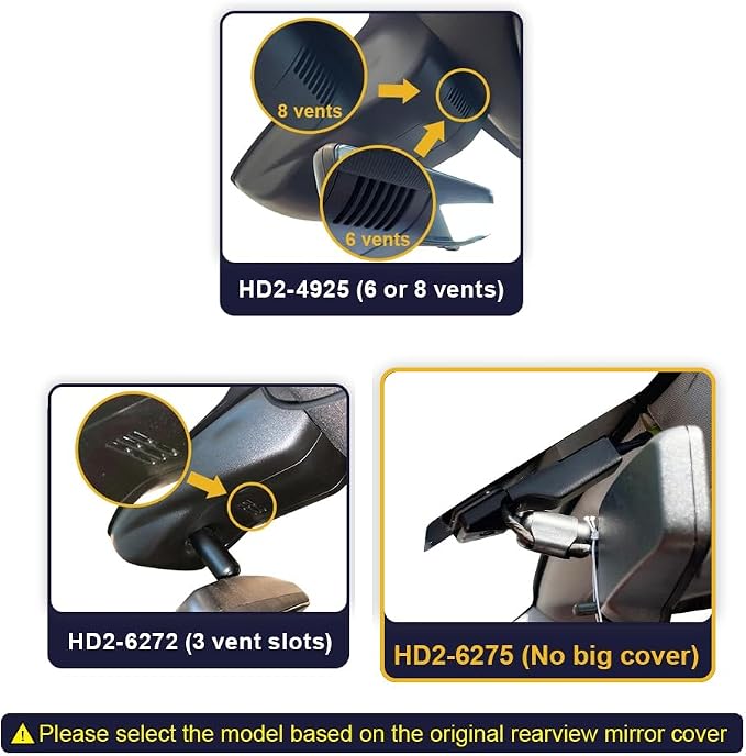 Fitcamx 4K Dash Cam Suitable for Chevy Silverado 2022-2025 (HD2-6275) 1500 2500HD 3500HD & EV 2024-2025, OEM Style, UHD 2160P Video, WiFi & APP, Loop Recording, G-Sensor, Plug & Play, 64GB Card