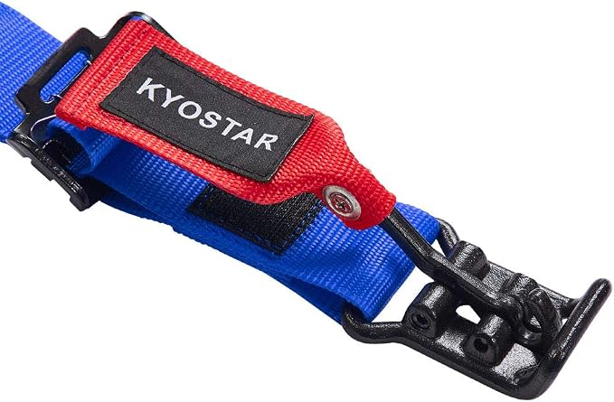Kyostar 5 point Black Series Latch and Link Safety Harness Set(8153 Blue)