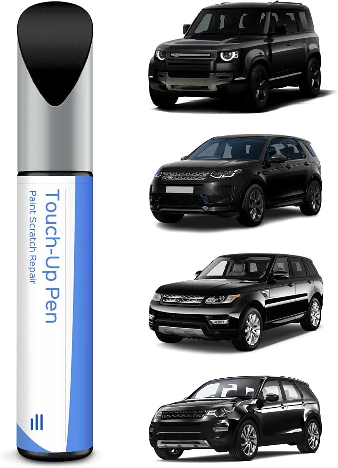 Santorini Black(820/PAB/1AG) Touch Up Paint Compatible with Land Rover Exact Match Chips and Nicks Touch Up