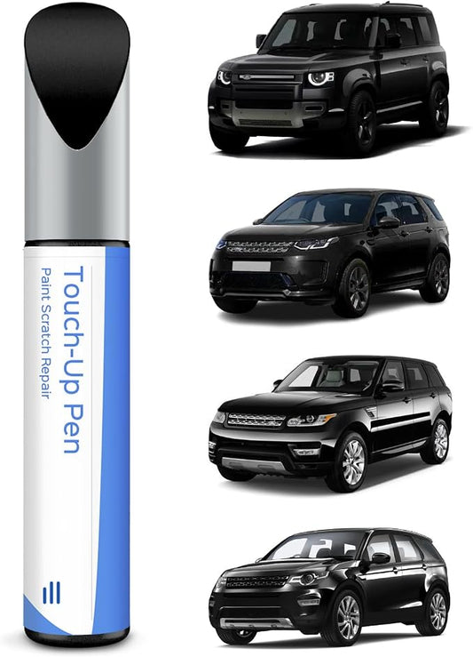 Santorini Black(820/PAB/1AG) Touch Up Paint Compatible with Land Rover Exact Match Chips and Nicks Touch Up