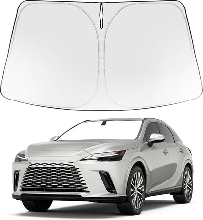 Proadsy Windshield Sun Shade for RX 2026 2025 2024 2023 Foldable Front Sunshade Protector Sun Visor Blocks UV Rays Keep Car Cooler Accessories