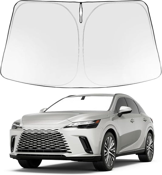 Proadsy Windshield Sun Shade for RX 2026 2025 2024 2023 Foldable Front Sunshade Protector Sun Visor Blocks UV Rays Keep Car Cooler Accessories