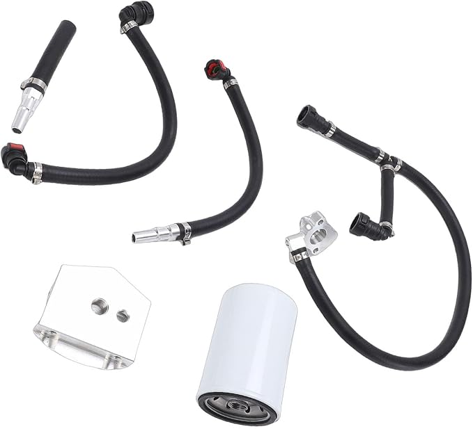 Acouto CP4 Disaster Prevention Bypass Kit 7031190 Replacement for F-450 F-550 Super Duty 2011-2025 6.7L Derv, with Aluminum Alloy Sealed Components