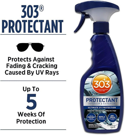 303 Automotive Protectant for Vinyl, Plastic & Rubber, 16 oz
