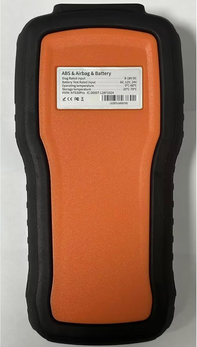 2026 2-in-1 FOXWELL NT630 Pro ABS SRS Scan Tool & Battery Tester, Upgraded from NT630 Plus, OBD2 Scanner with 12V Battery Load Analyzer(100-3000CCA), ABS Bleed, BMS/Oil/SAS/EPB Reset, Live Data