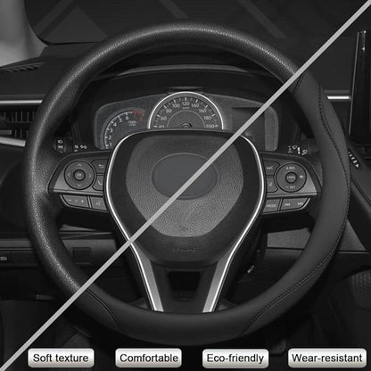 West Llama Customized Auto Car Steering Wheel Cover for Toyota Prius,86,13.75-14.25 inch