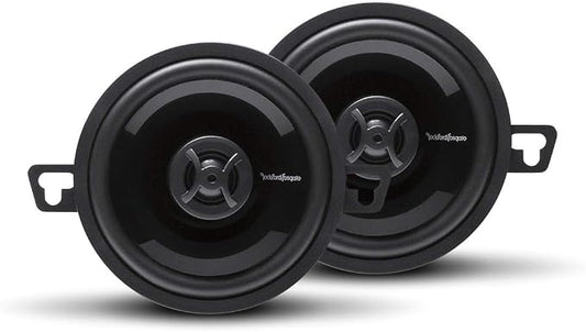 Rockford Fosgate P132 Punch 3.50" 2-Way Coaxial Full Range Speakers - Black (Pair)