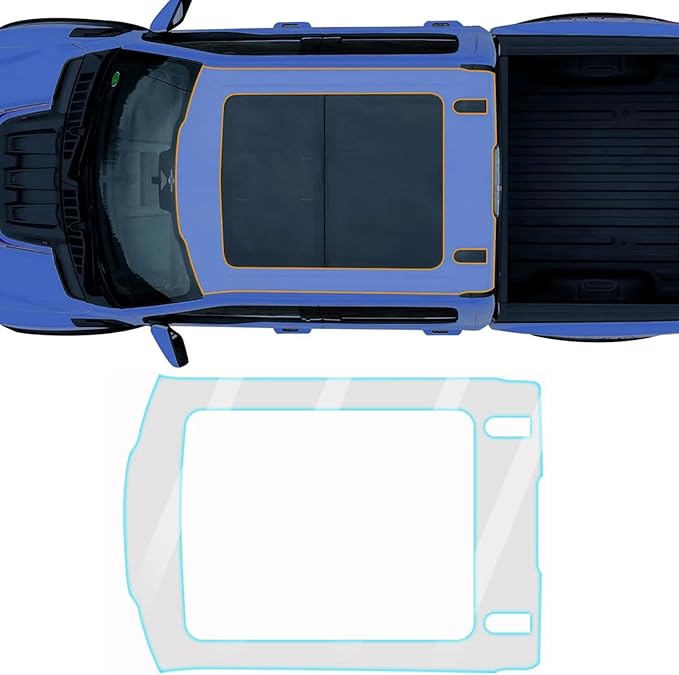 for Ford F-150 2022-2026 TPU PPF Paint Protective Film Custom Fit Clear Coating Paint Protection Film, Scratch Resistant & Self Healing Armor Shield Guard Finishing Accessories for Car Roof Window