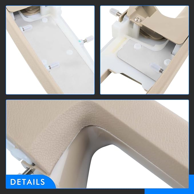 80995 Door Panel Armrest Repair Fit for Chevy Silverado Suburban Tahoe Avalanche | Fit for GMC Sierra Yukon 2010-2014 | Fits Door Panel with Release Handle Above Armrest | Front Left Driver Side | Tan