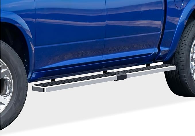 APS Wheel to Wheel Running Boards 5in Compatible with Ram 1500 2009-2018 Crew Cab 5.5ft Short Bed & Ram 2500 3500 2010-2026 304 Stainless Steel (Nerf Bars Side Steps Side Bars)