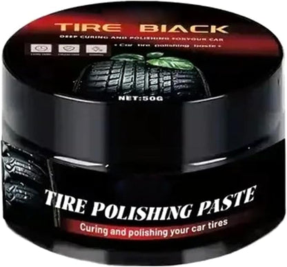 Nice & Wet Tire Shines Trim Coating for Rubber, Tire Refurbishing Cream for Car Truck Motorcycle Tire Polishing Wax Car Wheel Tire