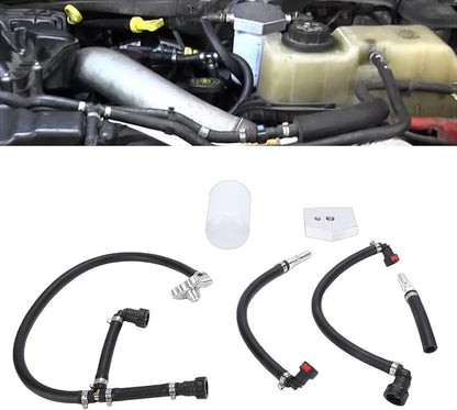 POCREATION Cp4 Bypass Protection Kit Oem 7031190 For F 450 F 550 Super Duty 2011 to 2025 6.7L, 29Pc Aluminum Bypass Kit
