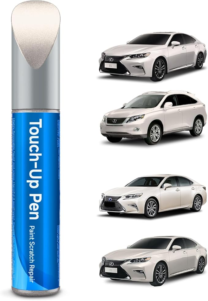 4U7 Satin Cashmere Metallic Touch Up Paint Compatible with Lexus Exact Match Touch Up Paint Car Scratch Repair