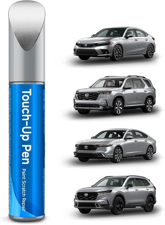 NH-830M Lunar Silver Metallic Touch Up Paint Compatible with Honda Exact Match Touch Up Paint Car Scratch Repair