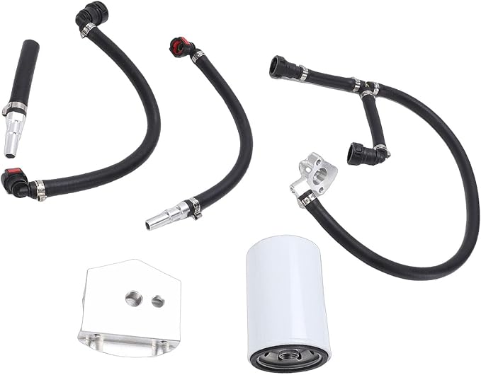 Generic CP4 Disaster Prevention Kit Reliable Aluminum Alloy Protection Bypass Fit for Super Duty 2011–2025 6.7L, Easy Installation 29pcs Accessories for Auto Parts
