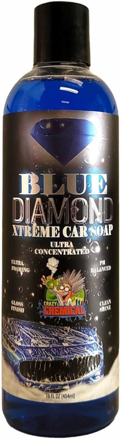 Black & Blue Diamond Combo – Extreme Shine & Superior Car Care- Black Diamond Tire Shine 14 ounce Can-Blue Diamond Xtreme Car Soap 16 ounce - #tire shine