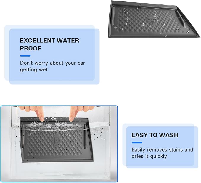 SXCY for 2025 2026 Nissan Murano Wireless Charging Protective Mats 2025 2026 Murano Accessories Center Console Inserts Liner Anti-Slip Anti-Dust Waterproof Mats